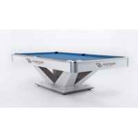Бильярдный стол для пула Rasson Billiard Victory II Plus 9 ф (белый) с плитой