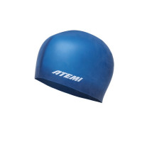 Шапочка для плавания Atemi kids silicone cap Strong blue KSC1BE синий