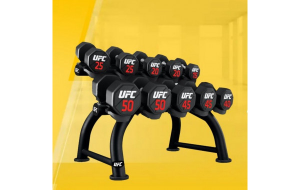 Уретановые гантели UFC Premium 40kg (пара) UFC UFC-DBPU-8324 600_380