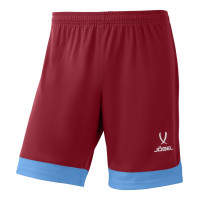 Шорты игровые Jogel DIVISION PerFormDRY Union Shorts, гранатовый-голубой-белый