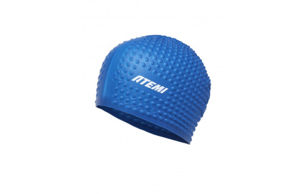 Шапочка для плавания Atemi bubble cap Strong blue FBC1BE синий 600_380