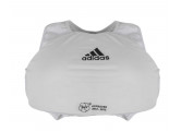 Защита груди женская Adidas WKF Lady Protector белая 666.14