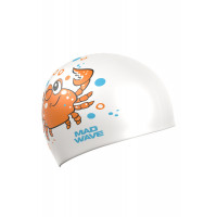 Юниорская силиконовая шапочка Mad Wave Crab M0574 06 0 00W