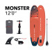 SUP-доска Monster Sky Glider 366х84х15см Aqua Marina BT-23MOP 75_75