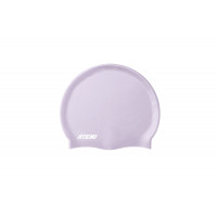 Шапочка для плавания Atemi Big silicone Cap Violet flower TBSCL1LP сиреневый