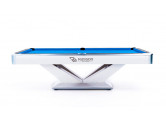 Бильярдный стол для пула Rasson Billiard Victory II Plus 8 ф (белый) с плитой 55.300.08.1