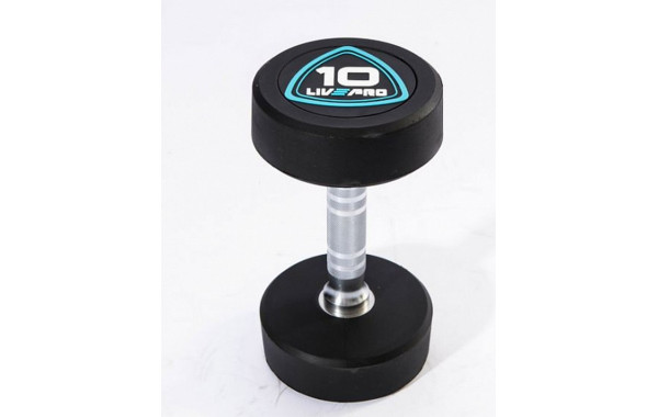 Гантели в уретане 4 кг Live Pro Studio Dumbbells LP8075-04 600_380