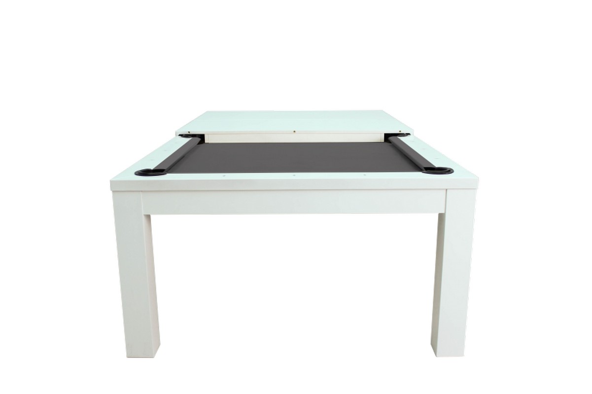 Бильярдный стол для пула Rasson Penelope 7 ф, с плитой, со столешницей 55.340.07.1 белый 1201_800