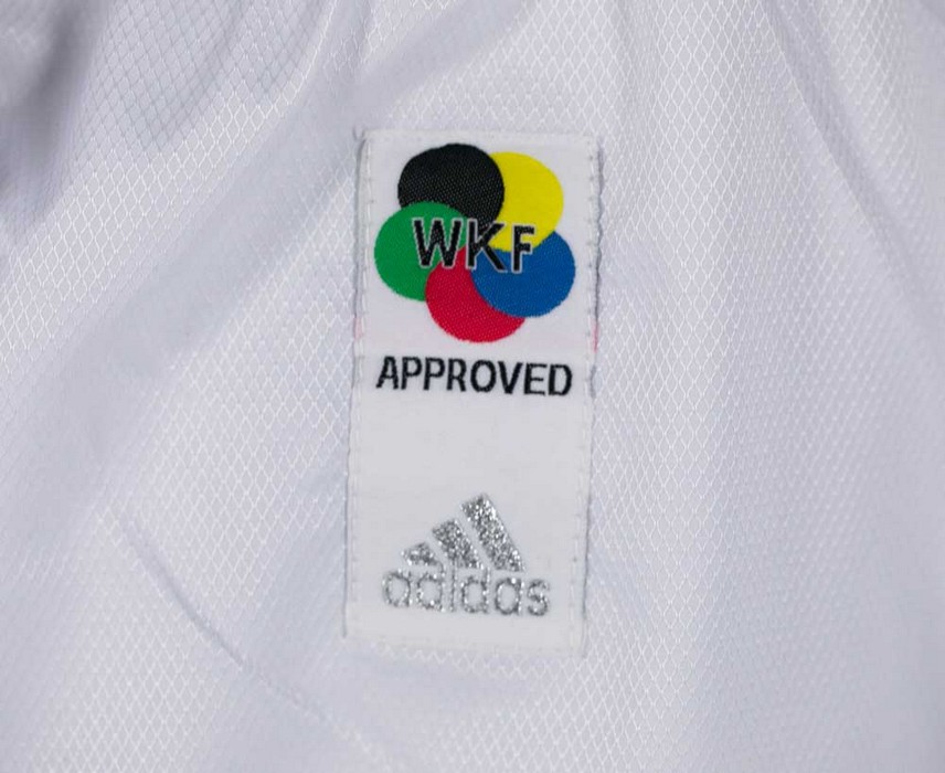 Кимоно для карате Adidas Adizero WKF белое K0 856_700