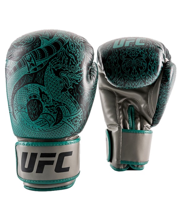 Боксерские перчатки UFC PRO Thai Naga Green, 14oz 578_700