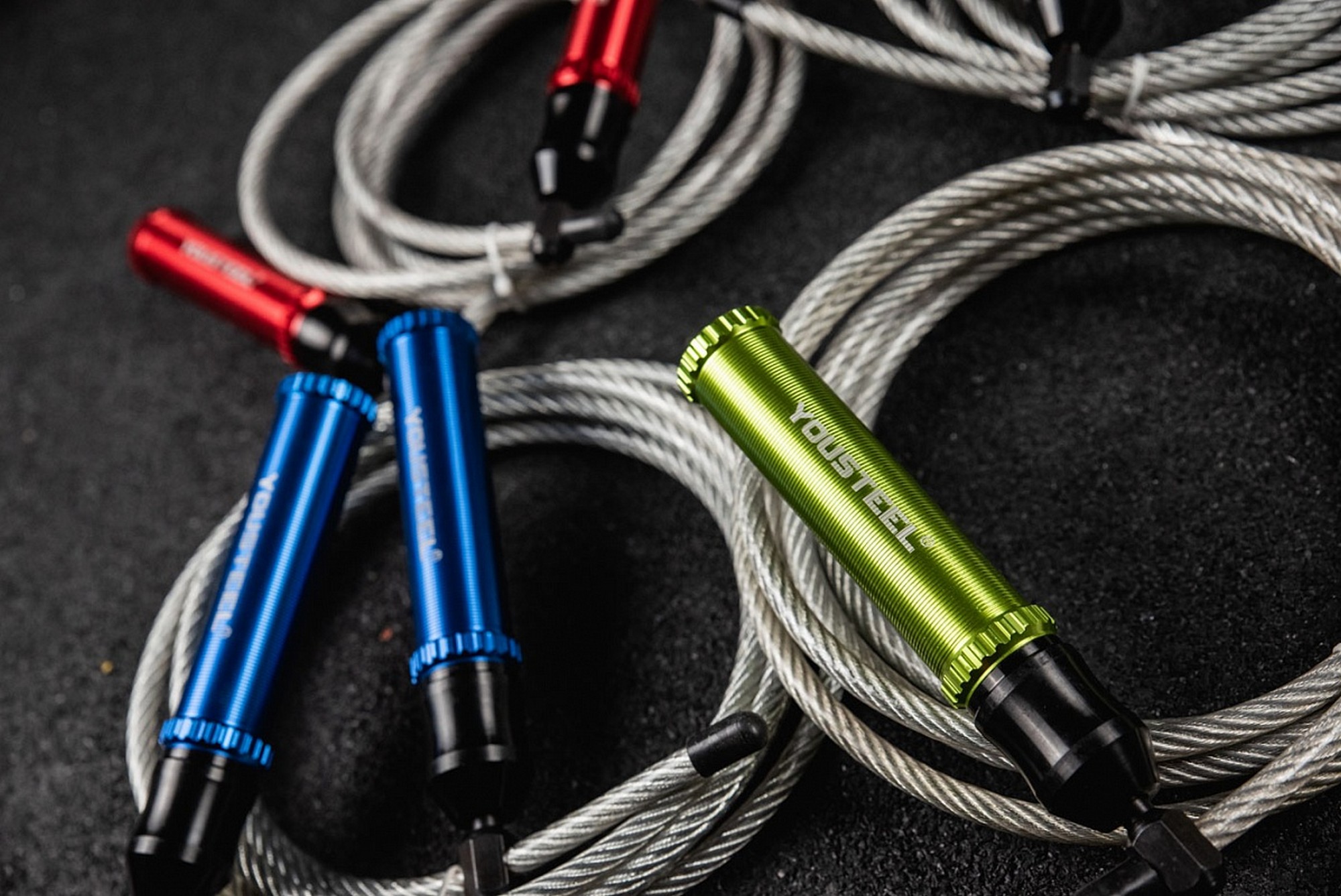 Скакалка YouSteel Heavy jump rope черный 2000_1337