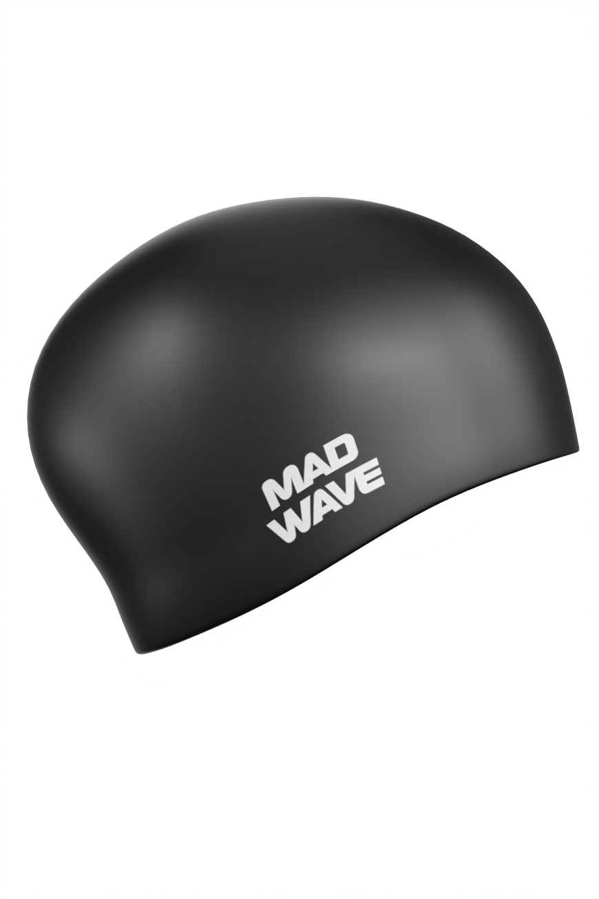 Шапочки для плавания Mad Wave LONG HAIR Silicone M0511 01 0 01W 870_1305