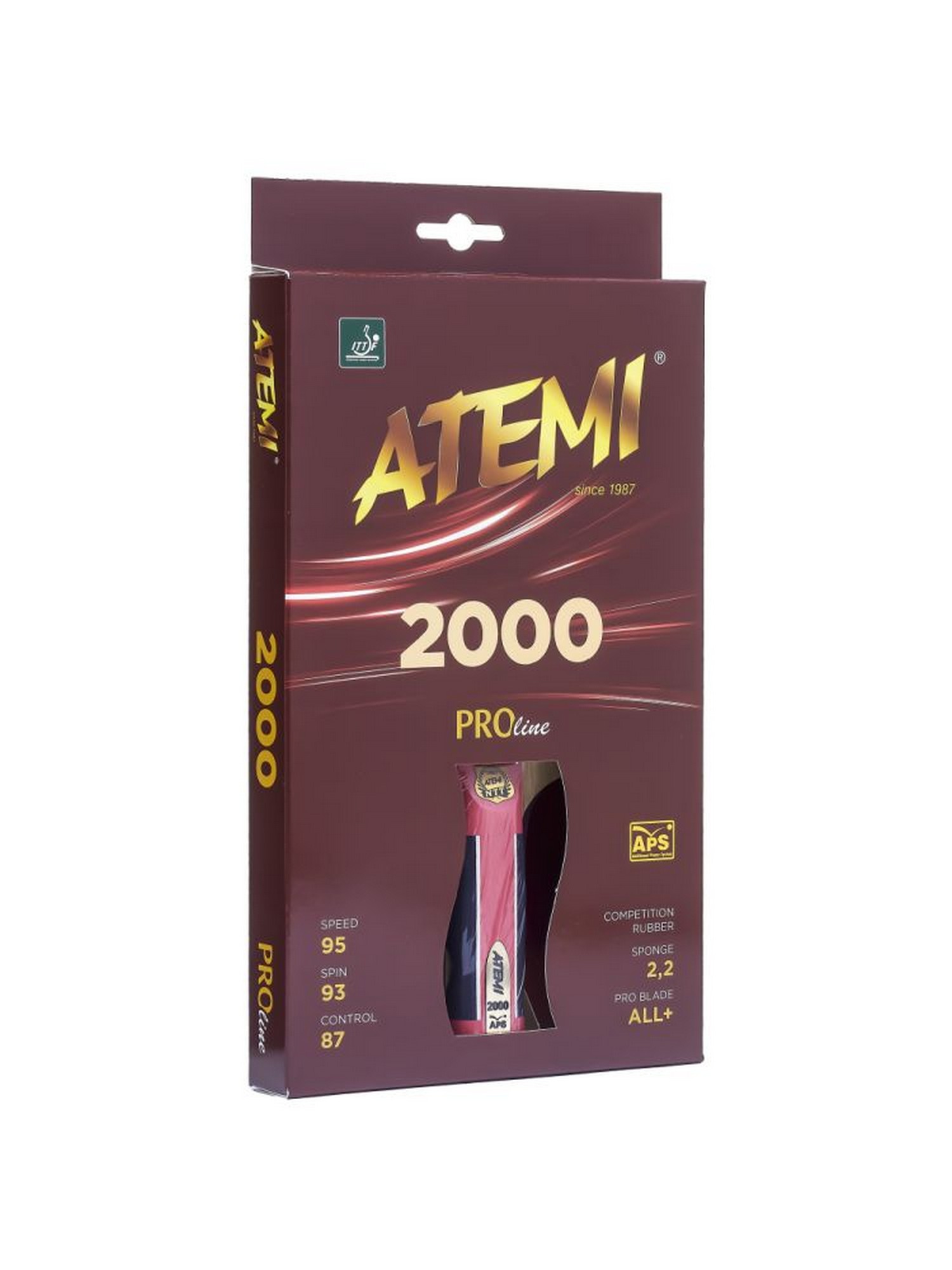 Ракетка для настольного тенниса Atemi PRO 2000 AN 1500_2000