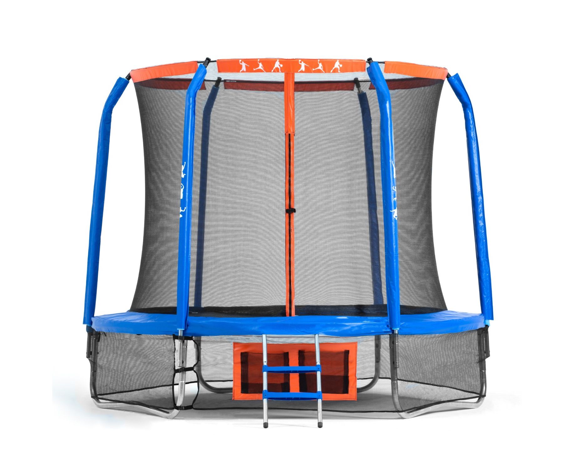 Батут DFC Jump Basket 14ft внутр.сетка, лестница (427cм) 14FT-JBSK-B 1834_1500