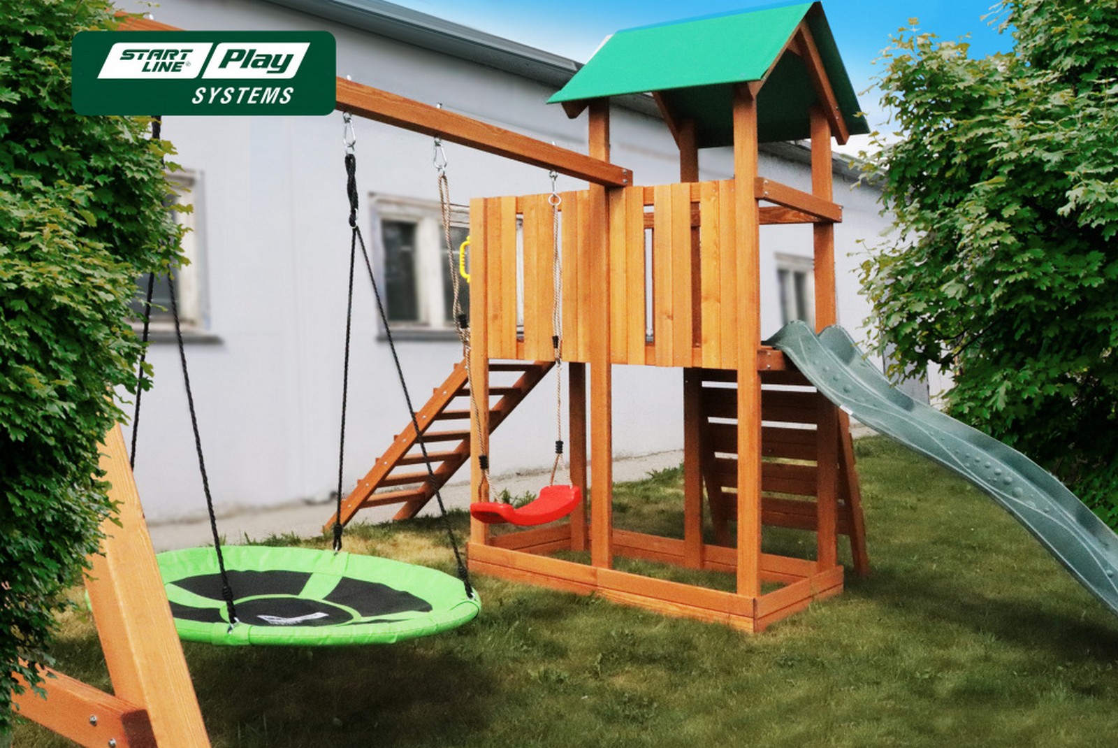 Детский городок Start Line KIDS FUN эконом dgw-kf.e 1600_1070