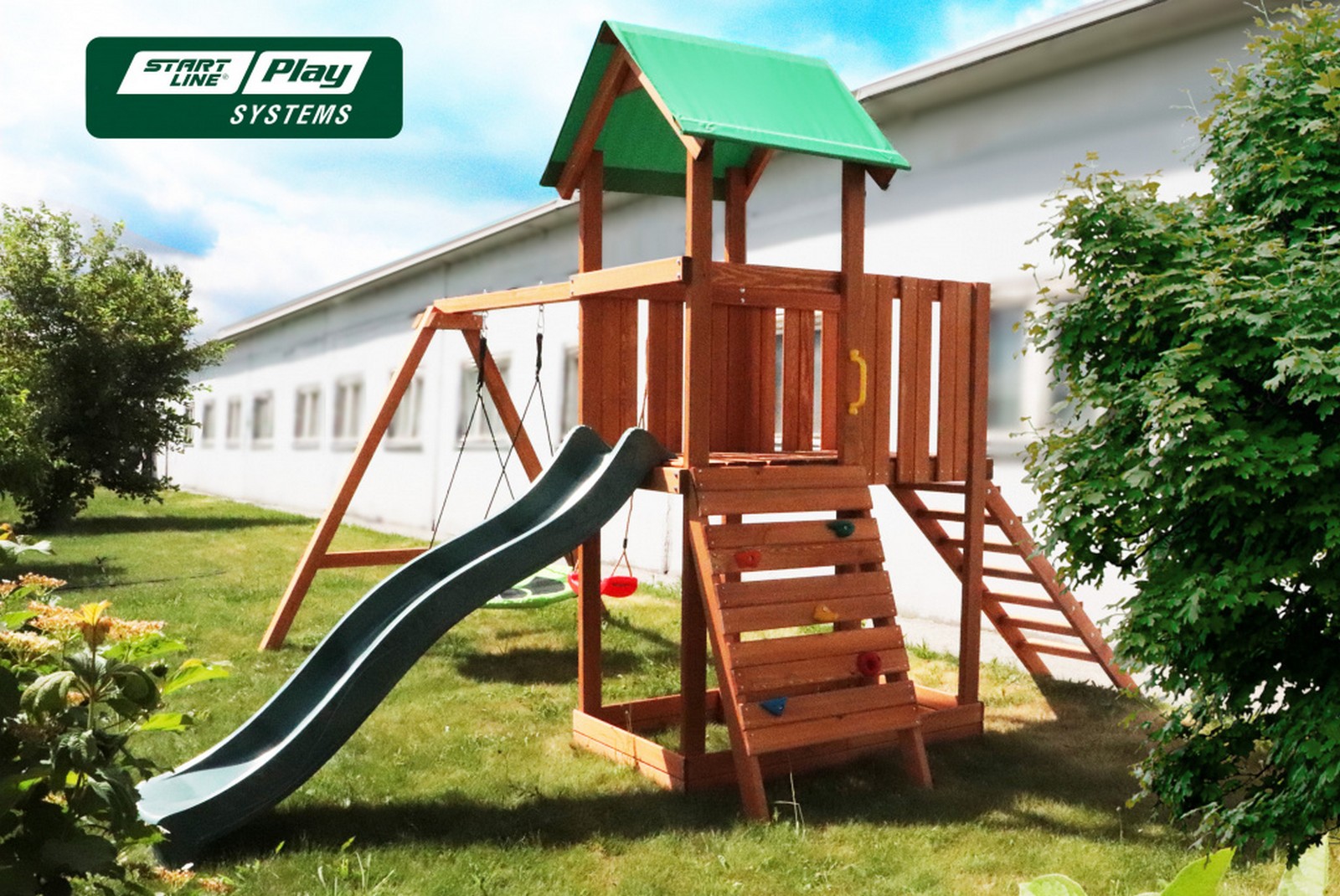 Детский городок Start Line KIDS FUN эконом dgw-kf.e 1600_1070