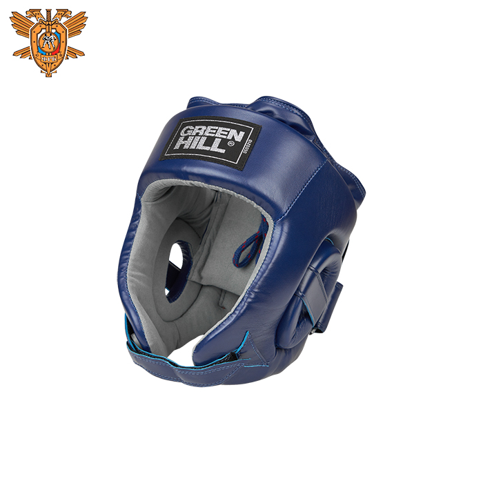 Шлем для рукопашного боя Green Hill Nation HGN-10554 одобренный OFRB, синий 700_700