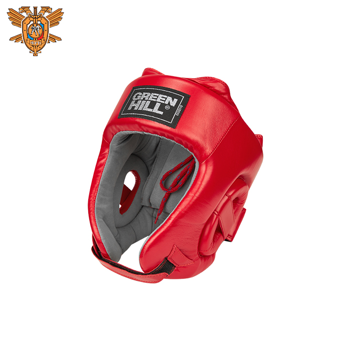 Шлем для рукопашного боя Green Hill Nation HGN-10554 одобренный OFRB, красный 700_700