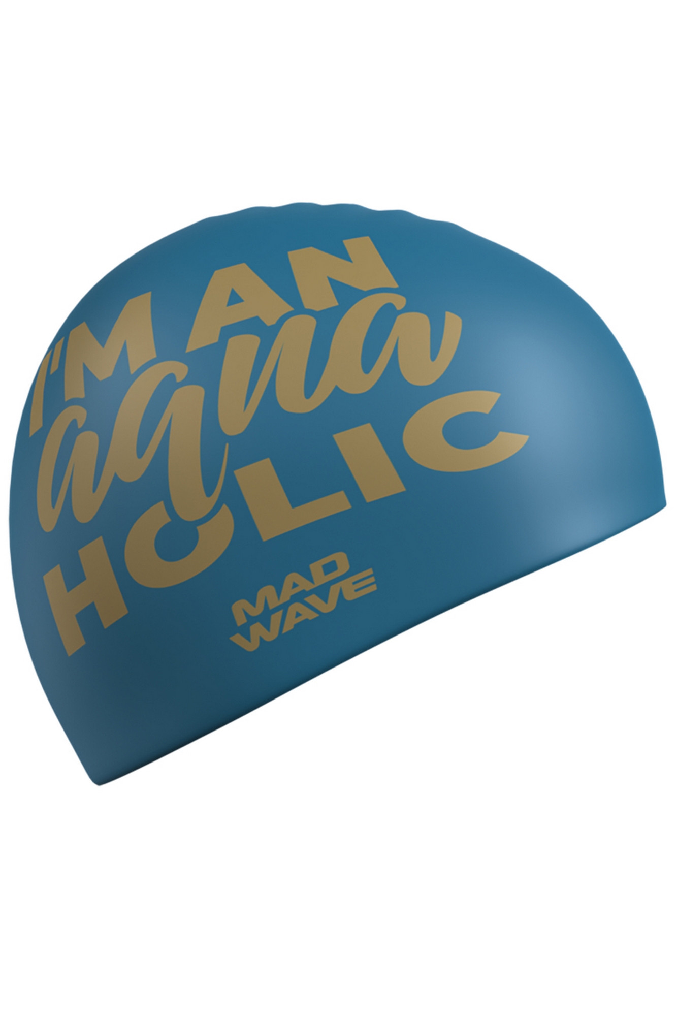 Силиконовая шапочка Mad Wave Aquaholic big M0554 26 0 00W бирюзовый 1333_2000
