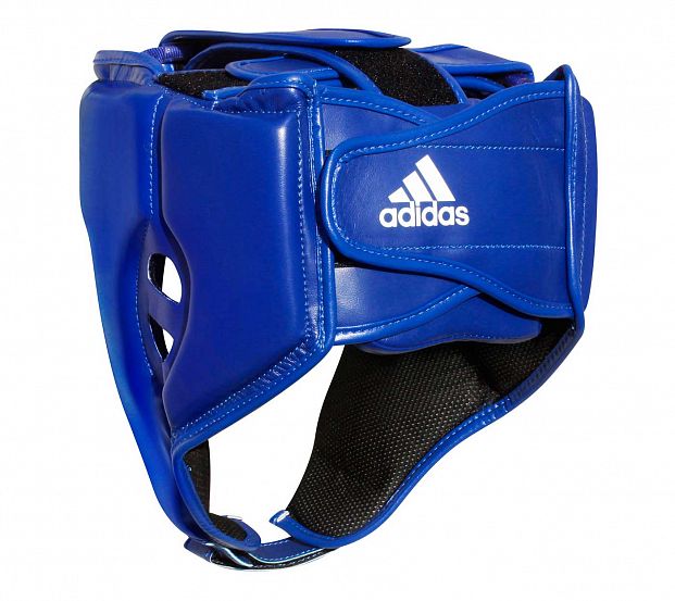 Шлем боксерский Adidas Hybrid 50 Head Guard adiH50HG синий 621_553