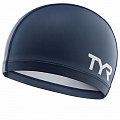 Шапочка для плавания TYR Silicone Comfort Swim Cap" LSCCAP-401 темно-синий 120_120