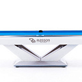 Бильярдный стол для пула Rasson Billiard Victory II Plus 8 ф (белый) с плитой 55.300.08.1 120_120