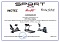 Сертификат на товар Стеллаж-стойка для хранения дисков и грифов Aerofit AFSDDIG черный